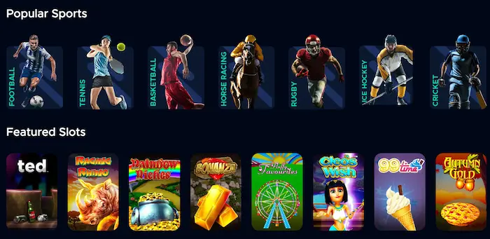 Betrino Casino UK games